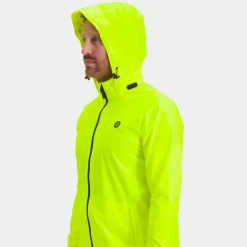 AGU Essential GO Regenpak - Set van Regenbroek en Regenjas - neon yellow
