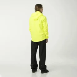 AGU Essential GO Regenpak - Set van Regenbroek en Regenjas - neon yellow