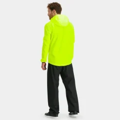 AGU Essential GO Regenpak - Set van Regenbroek en Regenjas - neon yellow