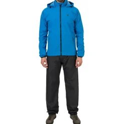AGU Essential GO Regenpak - Set van Regenbroek en Regenjas - blauw
