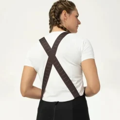 AGU Essential Performance Switch Fietsbroek met Bretels Dames - zwart