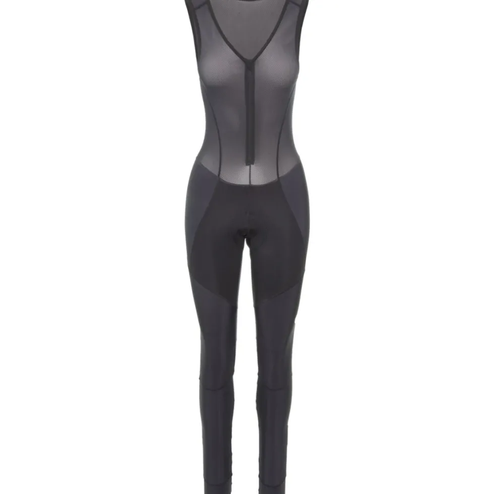 AGU Essential Prime Performance Fietsbroek met bretels II Dames - zwart