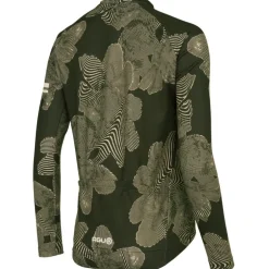AGU Essential Striped Flower Shirt met Lange Mouwen Dames - forest green
