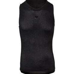 AGU Essential Summerday Baselayer Naadloos Hemd zonder Mouwen Unisex - zwart