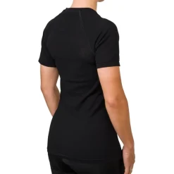 AGU Essential Summerday Baselayer Naadloos Hemd met Korte Mouwen - zwart