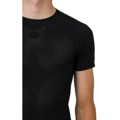 AGU Essential Summerday Baselayer Naadloos Hemd met Korte Mouwen - zwart