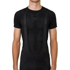 AGU Essential Summerday Baselayer Naadloos Hemd met Korte Mouwen - zwart