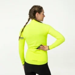 AGU Essential Thermische Shirt met Lange Mouwen Dames - hivis neon yellow