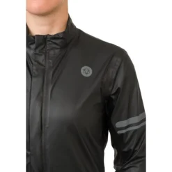 AGU Essential Topdry Regenjas Dames - zwart