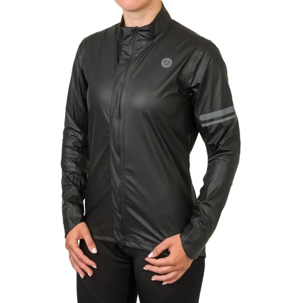 AGU Essential Topdry Regenjas Dames - zwart