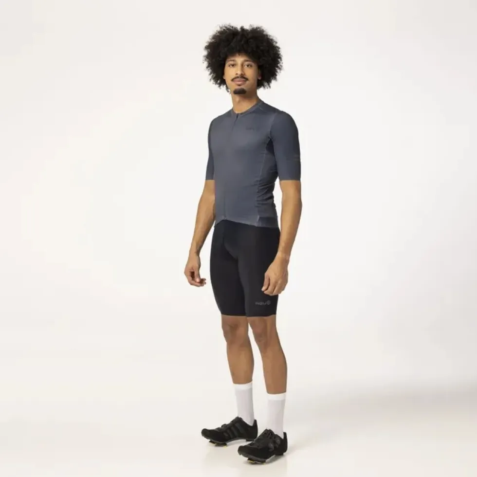 AGU Performance Aero Fietsshirt met Korte Mouwen Heren - freeport grey