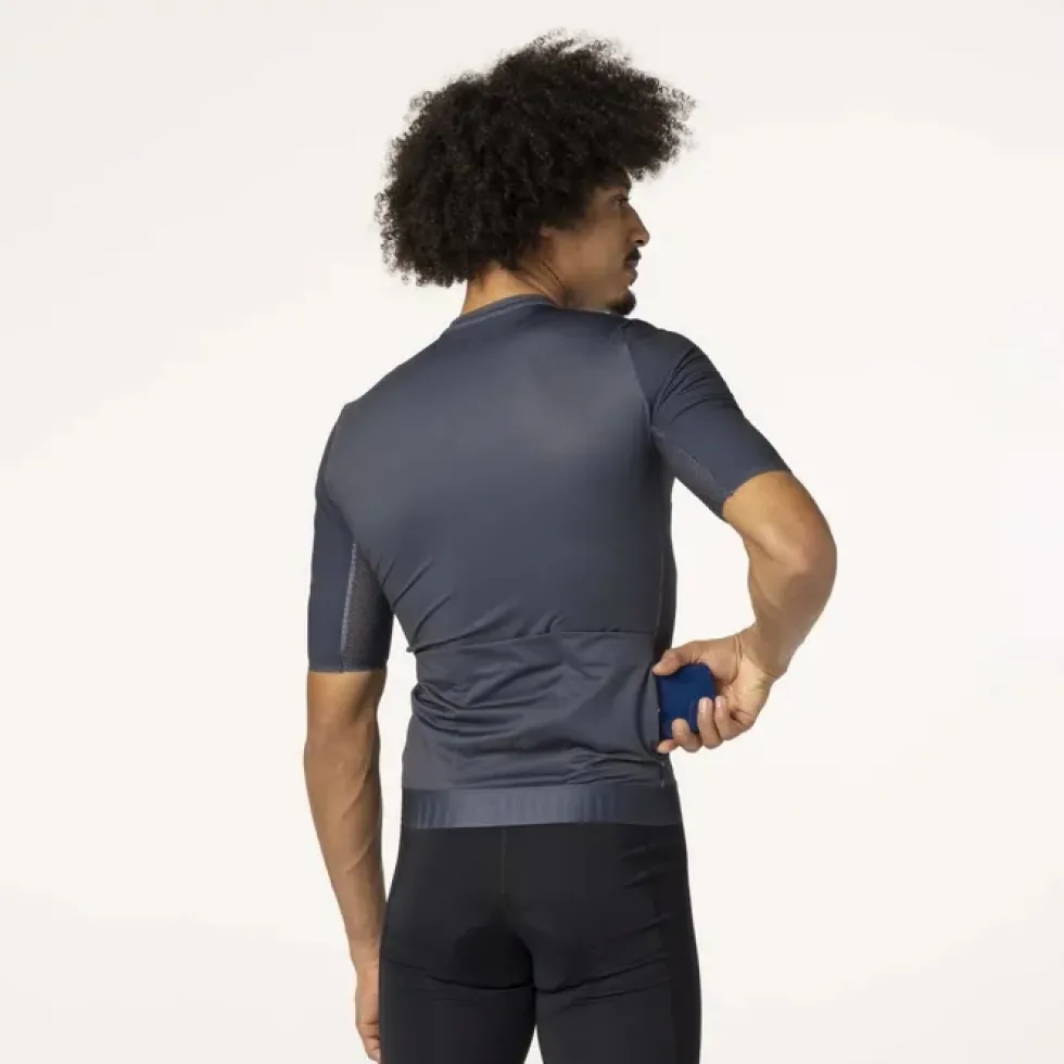 AGU Performance Aero Fietsshirt met Korte Mouwen Heren - freeport grey