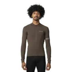 AGU Performance Solid Shirt met Lange Mouwen Heren - ground coffee