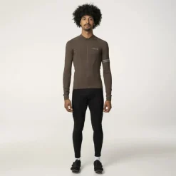 AGU Performance Solid Shirt met Lange Mouwen Heren - ground coffee