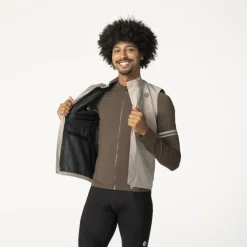 AGU Performance Solid Shirt met Lange Mouwen Heren - ground coffee