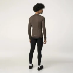 AGU Performance Solid Shirt met Lange Mouwen Heren - ground coffee