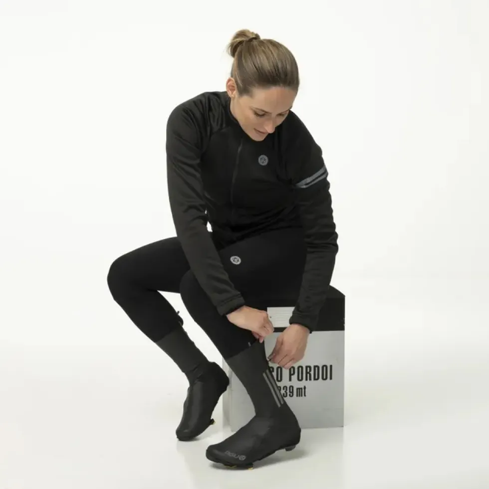 AGU Raceday Zip Overschoenen - zwart