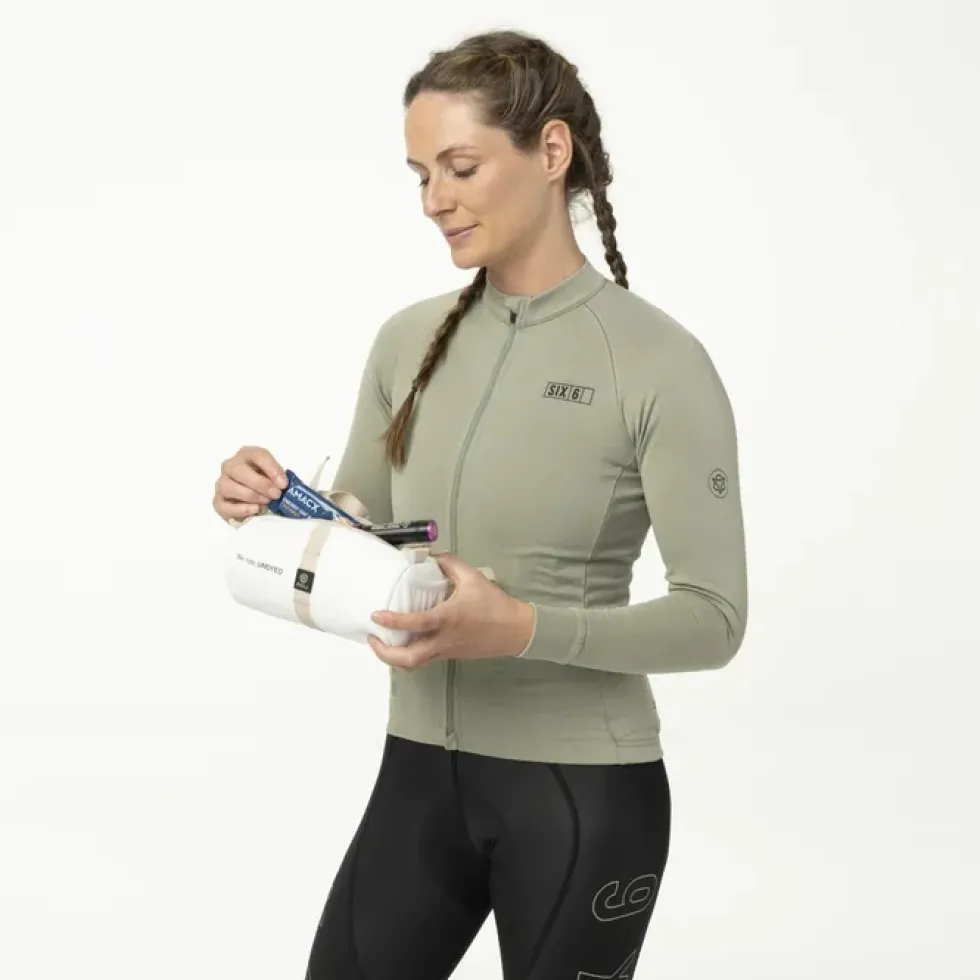 AGU SIX6 Classic Fietsshirt met Lange Mouwen Dames - grass roots green