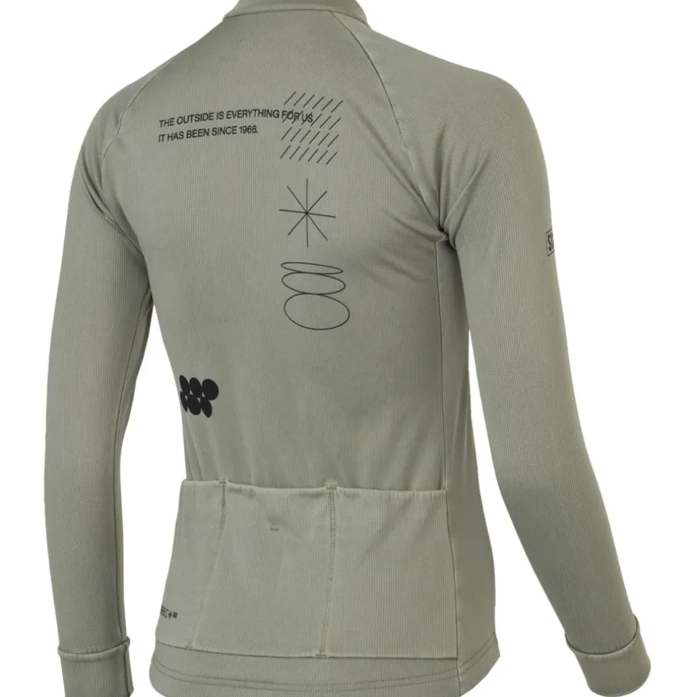 AGU SIX6 Classic Fietsshirt met Lange Mouwen Dames - grass roots green