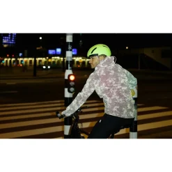 AGU Tech Commuter Regenjas Heren - black hi-vis/reflection