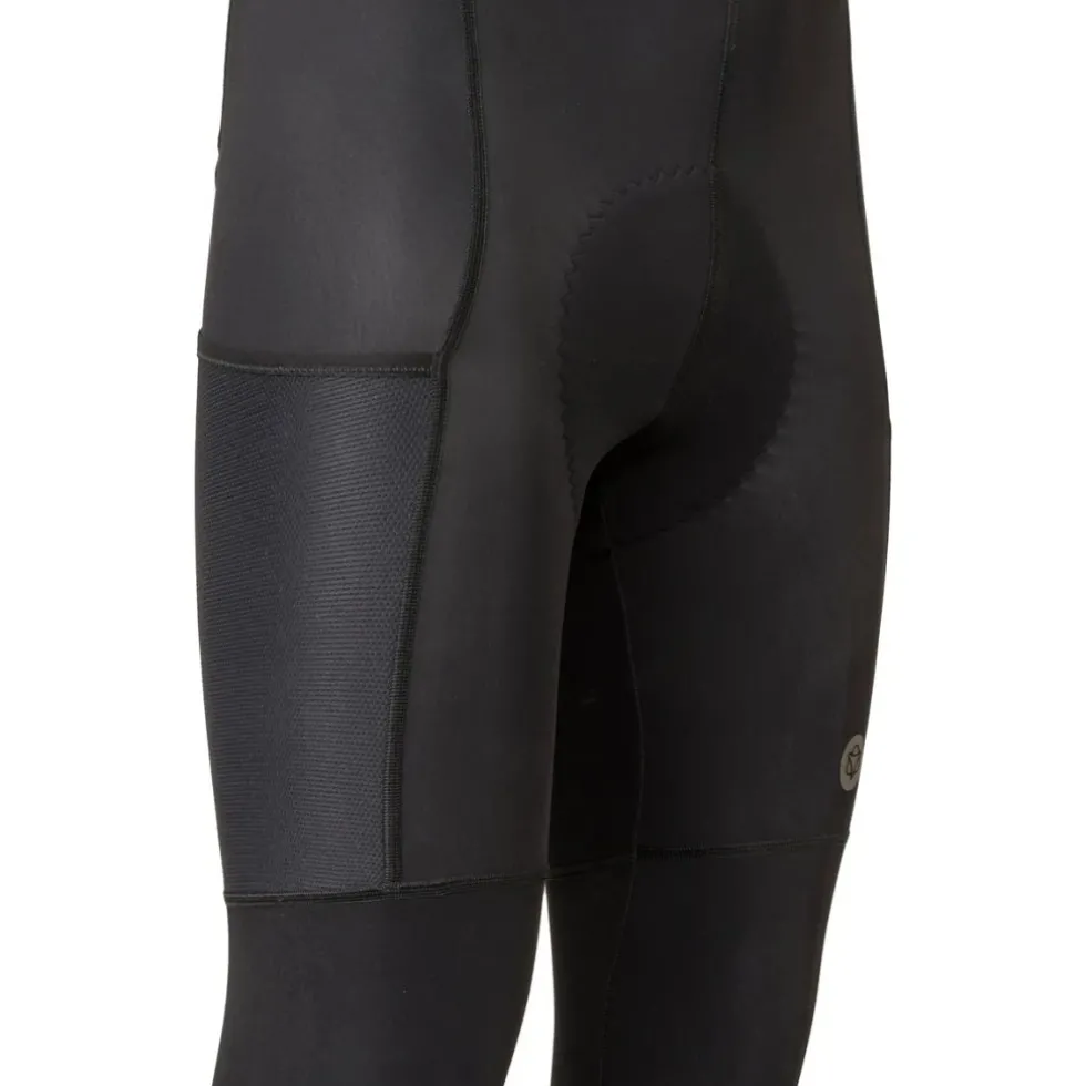 AGU Venture Fietsbroek met Bretels Heren - zwart