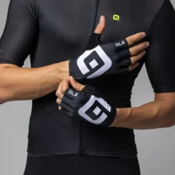 Alé Air Zomer Handschoenen Unisex - zwart/wit