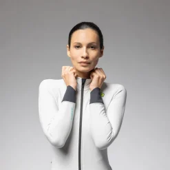 Alé KLIMATIK K-IDRO Waterafstotende Shirt met Lange Mouwen Dames - stucco