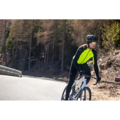 Alé KLIMATIK K-TOUR 2.0 Waterafstotende Shirt met Korte Mouwen Heren - fluo yellow