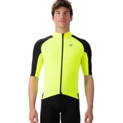 Alé KLIMATIK K-TOUR 2.0 Waterafstotende Shirt met Korte Mouwen Heren - fluo yellow