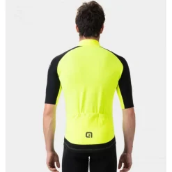 Alé KLIMATIK K-TOUR 2.0 Waterafstotende Shirt met Korte Mouwen Heren - fluo yellow