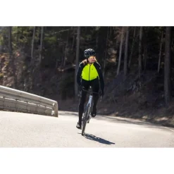 Alé KLIMATIK K-TOUR 2.0 Waterafstotende Shirt met Korte Mouwen Heren - fluo yellow