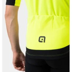 Alé KLIMATIK K-TOUR 2.0 Waterafstotende Shirt met Korte Mouwen Heren - fluo yellow