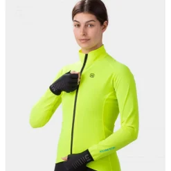 Alé KLIMATIK Racing Regenjas Dames - fluo yellow