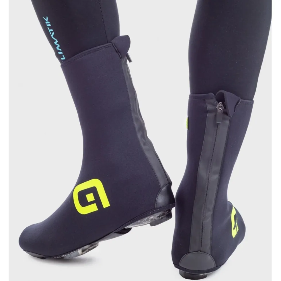 Alé Neoprene Overschoenen Unisex - black/neon yellow