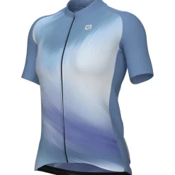 Alé OFF ROAD - GRAVEL Monsone Fietsshirt Dames - light blue
