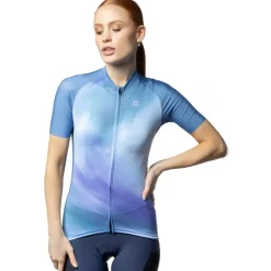 Alé OFF ROAD - GRAVEL Monsone Fietsshirt Dames - light blue