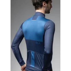 Alé OFF ROAD GRAVEL Dual Fietstrui met lange mouwen Heren - blauw