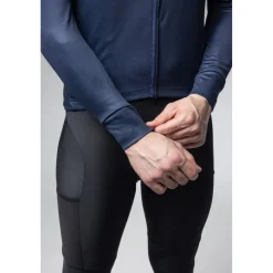 Alé OFF ROAD GRAVEL Dual Fietstrui met lange mouwen Heren - blauw