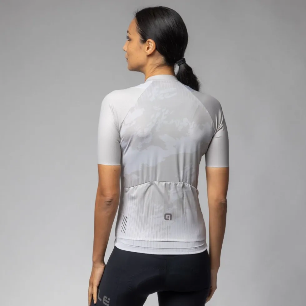 Alé OFF ROAD GRAVEL Krakatoa Radtrikot Damen - beige