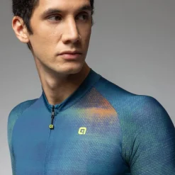 Alé OFF ROAD GRAVEL Traccia Korte mouwen shirt heren - abyss