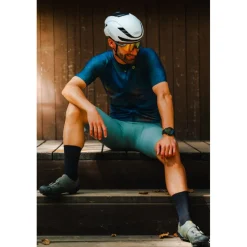 Alé OFF ROAD GRAVEL Traccia Korte mouwen shirt heren - abyss
