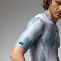 Alé PR-E Argon Korte mouwen shirt heren - sage grey