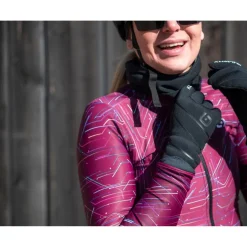 Alé PR-E Byte Shirt met Lange Mouwen Dames - bordeaux