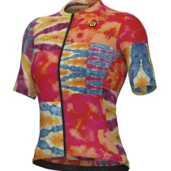 Alé PR-E Clorofilla Dames shirt met korte mouwen - orange combo