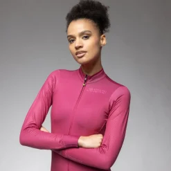 Alé PR-E Follow Me 2.0 Shirt met Lange Mouwen Dames - raspberry