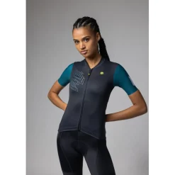 Alé PR-E Follow Me Shirt met Korte Mouwen Dames - zwart