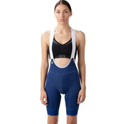 Alé PR-E Magic Colour Fietsshort met Bretels Dames - blauw
