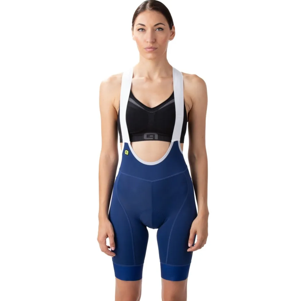 Alé PR-E Magic Colour Fietsshort met Bretels Dames - blauw