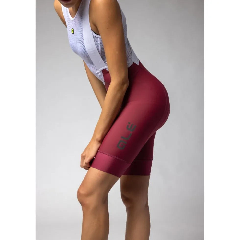 Alé PR-E Magic Colour Fietsshort met Bretels Dames - bossa nova