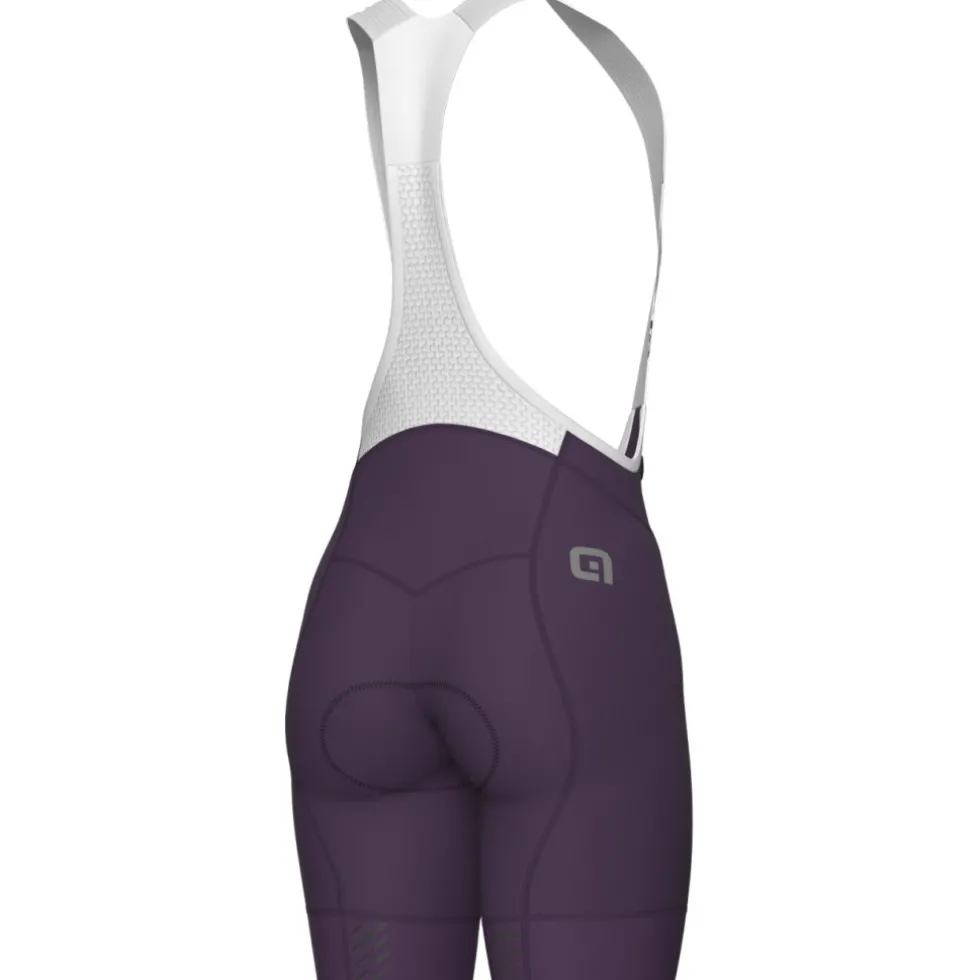 Alé PR-E Magic Colour Fietsshort met Bretels Dames - bordeaux